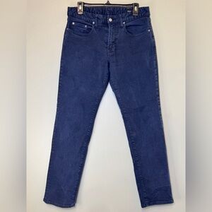 Bonobos Men’s Slim‎ Fit Navy Blue Jeans 31 x 30 Dark Wash